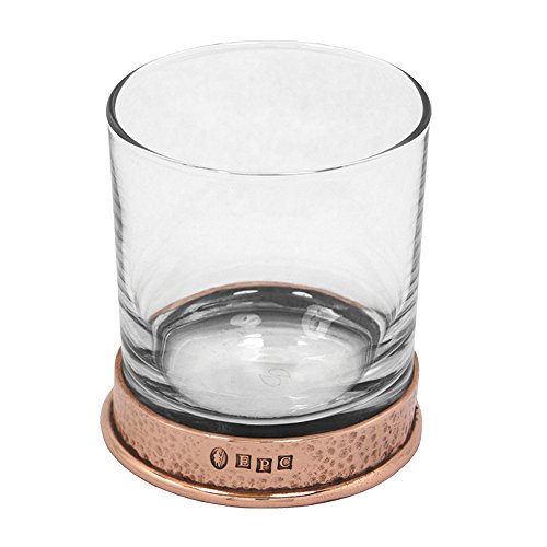 English Pewter Company 11oz Single Whisky Glass Tumbler Finished in Stunning Copper Finish [RP13]