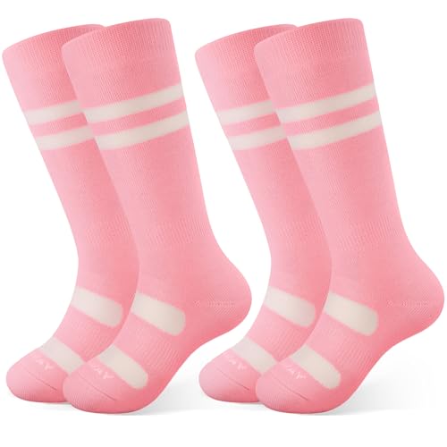 [Findway] 【2足組】 スキーソックス キッズ スキー靴下 子供 厚手 吸汗・速乾 抗菌・防臭 防寒保温 スノボー 靴下 子供 スキー用 アウトドア スポーツ 冬用 快適 耐久性 伸縮性 通気性 3歳から大人まで対応