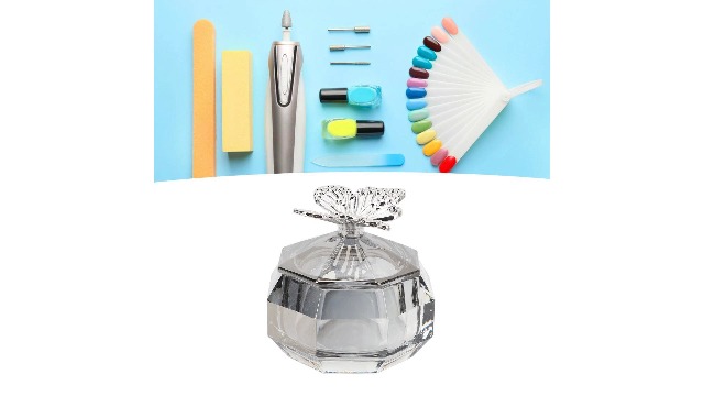 Cryfokt Recipiente de Vidrio para Uñas Acrílicas miniatura 7