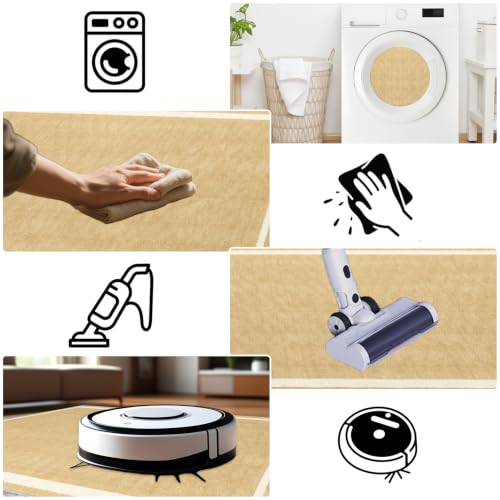 Alfombra de cocina lavable con base antideslizante protectora para suelo interior 7