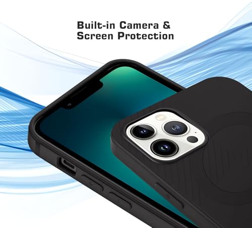 Image of AIBEX Hybrid iPhone 14 Pro Back Cover Case Compatibe with Mag Saf | Shockproof Design |Camera Protection Bump | Back Cover Case for iPhone 14 Pro (PC, TPU)