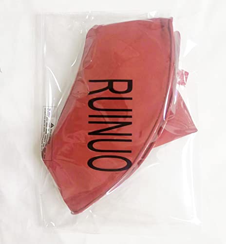 Ruinuo Womens Plaid Bucket Hats Bow Sun Hat Double Sided Windproof Summer Beach Hats For Fishing Hiking Travel Golf Red #TOP6