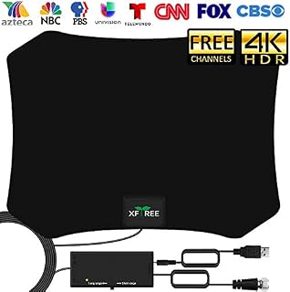 TV Antenna, 2020 Amplified HD Digital Indoor Antenna 200 Miles Range HDTV Antenna