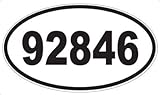 US Decal, Inc. Number 92846 Oval Sticker