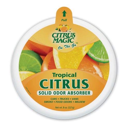 Citrus Magic On The Go Solid Air Absorber Tropical Citrus, 8-Ounce
