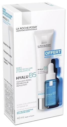 La Roche-Posay Hyalu B5 - Cuidado antiarrugas (40 ml y suero concentrado de 10 ml)