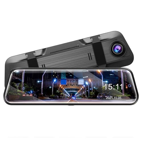 10 Inch Mirror Dash Cam for Volkswagen Polo/Passat/Golf/Tharu/Jetta/Tiguan/Touran Touch Screen