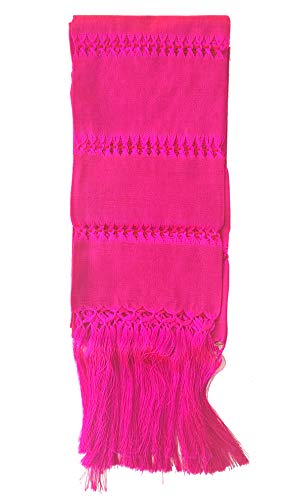 ALKIMIA INC Mexican Handmade Fiesta Rebozo Shawl XLarge2
