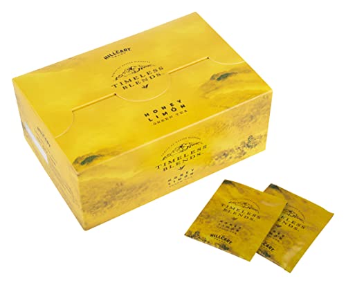 Image of Timeless Blends by The Hillcart Tales Honey Lemon Green Tea Bags 100 Pieces, Premium Green Tea Leaves With Organic Detox Flavoured, Rich Honey & Raw Lemon, Refreshing, Antioxidants, 200 gms