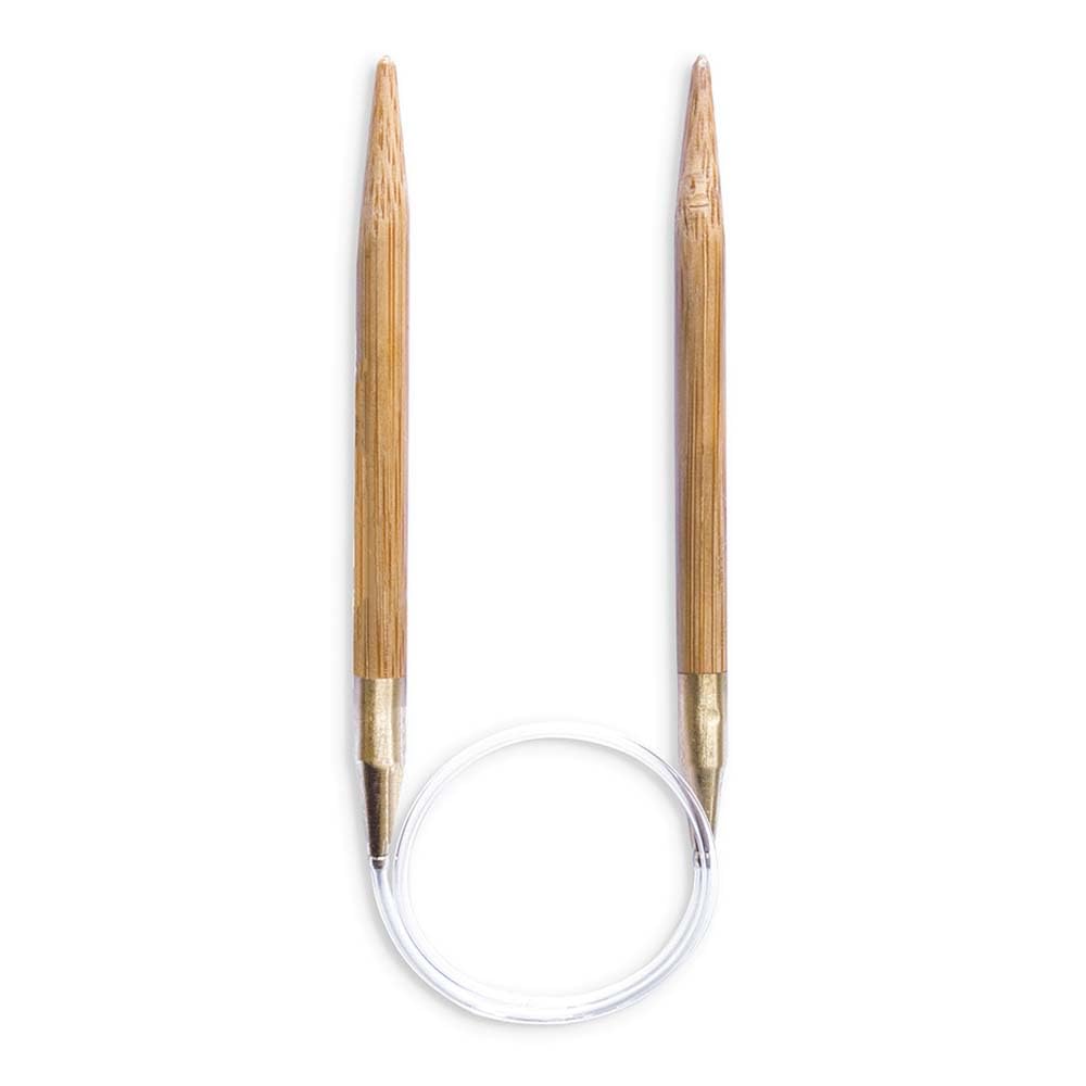 Pony Bamboo Circular Knitting Needles, 40cm, 9.00mm - 1pc