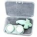 Useful Lenses Remover Lenses Wearing Tool Lenses Tweezers Clamps with Travel Case Lenses Container