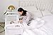 Arm’s Reach Clear-Vue Co-Sleeper Bedside Bassinet Featuring Clear Mesh Panels with Fold-Down Side, Large Attached Storage Basket, 4 Wheels, and Height-Adjustable Legs, White