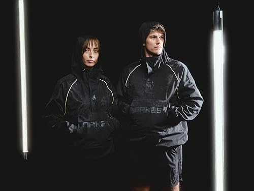 Impermeable unisex 10000mm OAK25 transpirable y plegable para lluvia 3
