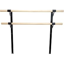VITA Barre Wall-Mounted Ballet Barre, Wood | Adjustable Height, Made in USA, Home, Studio or Gym Exercise Equipment for Kids & Adults | Dance, Fitness, Pilates