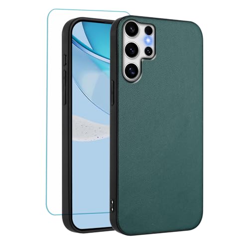 Coque Samsung S25Ultra vert antidérapante pour sécuriser vos déplacements
