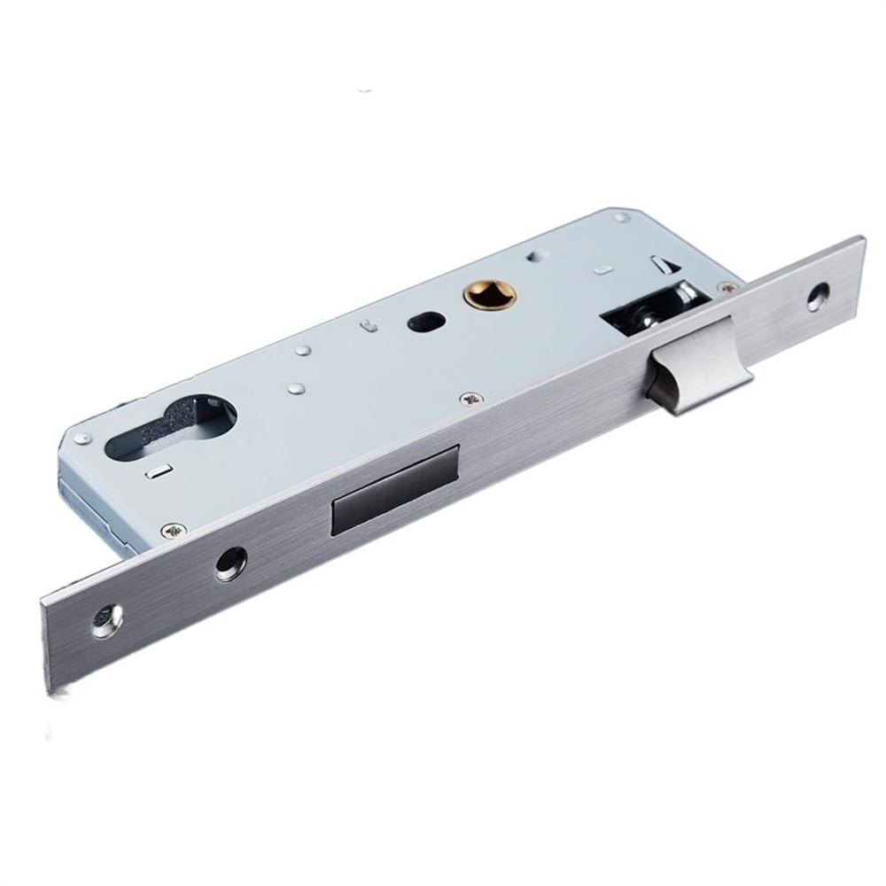 Yuchuangye 85Mm Lock Replacement Parts Stainless Steel 85X40 Lock Hardware Door Split Lock Body Wooden Door Lockcase Metal Square Panel
