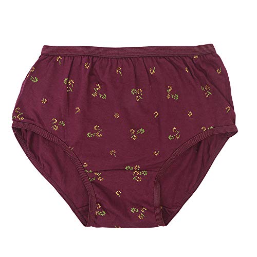 Image of BLAZON Toddlers /Kids /Baby Girls Junior Panty | 100% Super Combed Cotton Knits Hosiery | Floral Print | Combo Pack of 6 | Dark Base | Sizes: 45cm, 50cm, 55cm, 60cm, 65cm, 70cm, 75cm