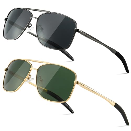 Sungait Gafas De Sol Polarizadas Hombre 100 Uv Protección Metal Marco Ciclismo Golf Conducción Pesca Deportes Oro Green Gunmetal Gris Sungait Gafas De Sol Polarizadas Hombre 100 Uv Protección Metal Marco Ciclismo Golf Conducción Pesca Deportes Oro Green Gunmetal Gris