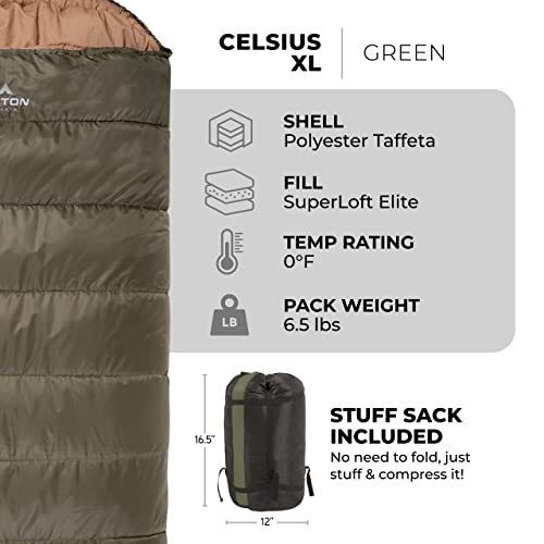 Teton Sports 115L Celsius Xl 0F Sleeping Bag thumb #2
