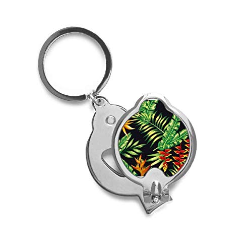 Coupe-ongles tropical feuilles art pour en finir avec les ongles cassants et ternes