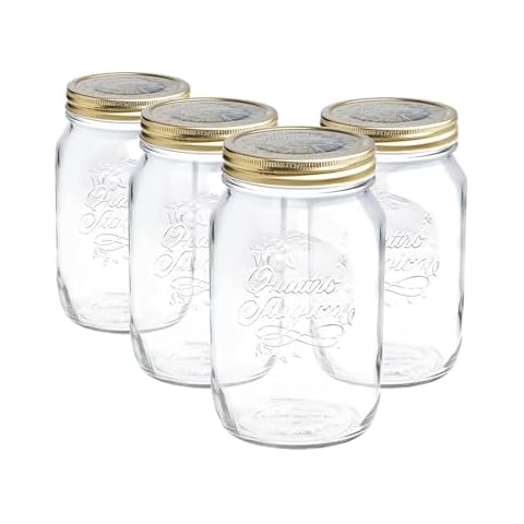 Bormioli Rocco Quattro Stagioni Food Preserve Jars Cover