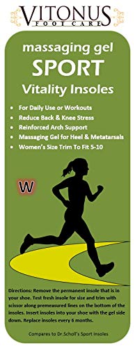 Plantillas deportivas con gel para mujer miniatura 1