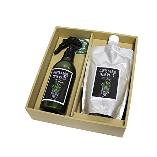 SPICE OF LIFE(スパイス) ヒノキ 天然 消臭 除菌 スプレー & 詰替 リフィル 2点セット レモングラス 300ml+250ml 木曽檜 蒸留水 天然精油 日本製 YKLG5120E-SET