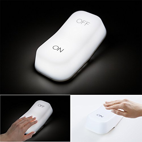 Preisvergleich Produktbild Spooti SWITCH LED Nachtlicht Nachtlampe Schlummerlampe Nachtbeleuchtung Flur Treppe Schlafzimmer Camping Balkon Baby Kind stillen dimmbar touch Akku warmes Licht