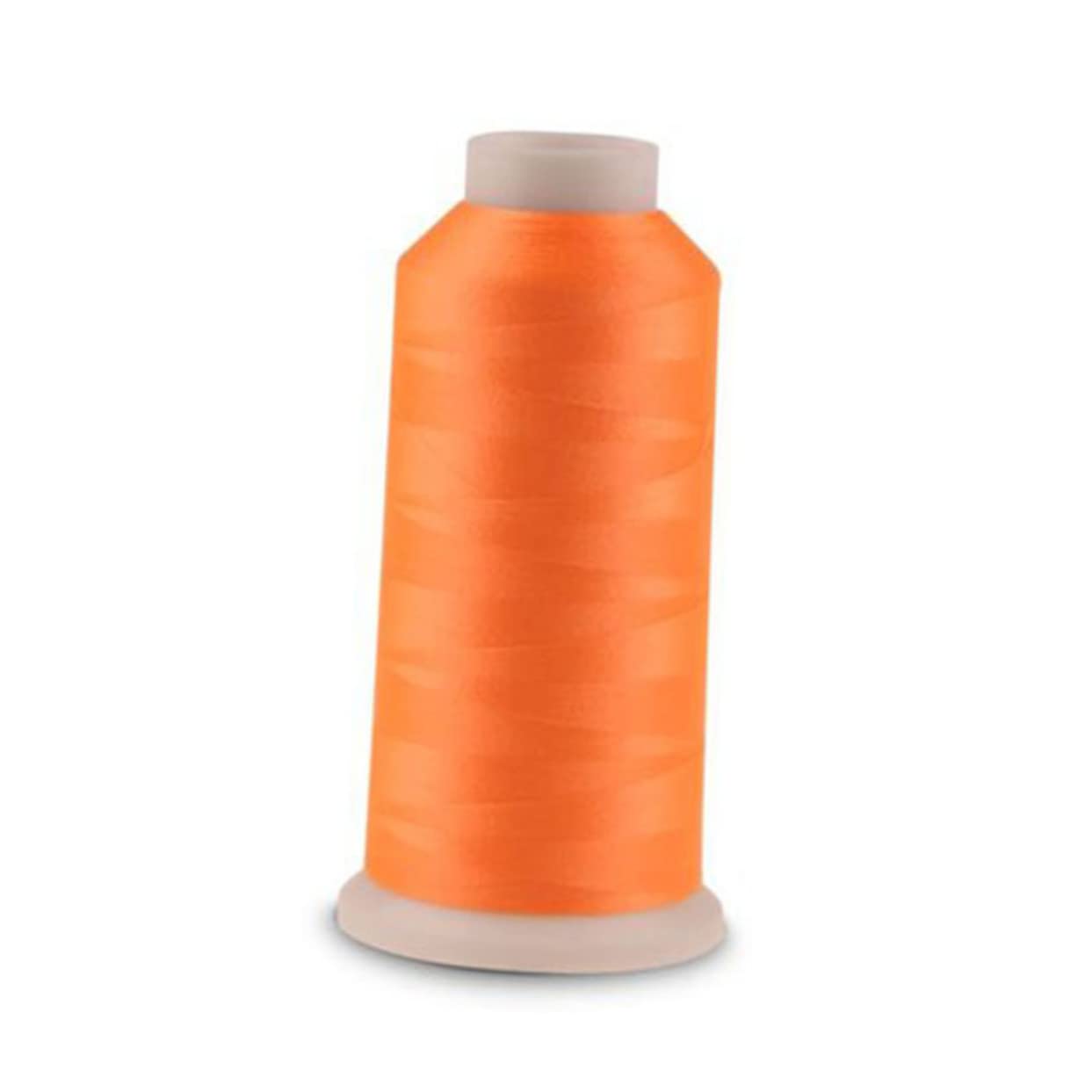 EXCEART 2piezas Hilo Luminiscente De Bordado De Yardas Para Máquinas De Coser Para Manualidades y Proyectos Creativos Color Naranja Brilla La Oscuridad Hasta Horas