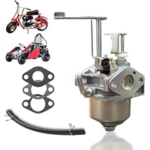 QYMOTO CK100-S Carburetor for Coleman SK100 RTK100 Go Kart,CT100U CC100X Mini Bike,Huayi Carburetor 98cc 100cc 110cc 3HP OHV Engine Adjustable Carb
