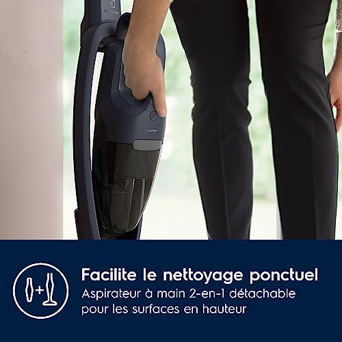 Electrolux 500 Clean Aspirateur balai sans fil 2 en 1 Brosse Auto nettoyante Jusqu'à 50 min d'Autonomie 58 % de Plastique Recyclé - vue 7
