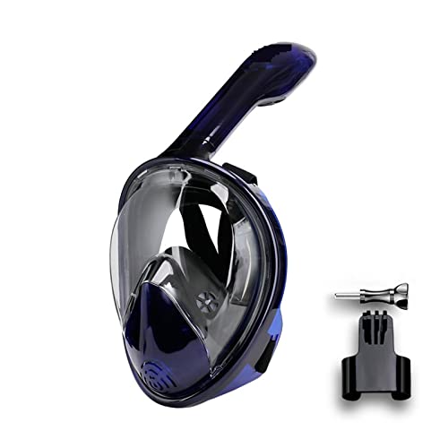 Máscara de buceo de esnórquel, gafas antivaho de cara completa para adultos, equipo profesional de natación subacuática Máscara de buceo de esnórquel, gafas antivaho de cara completa para adultos, equipo profesional de natación subacuática