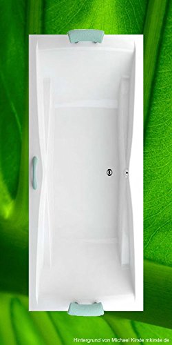 Bañera de acrílico 190x80 rectangular para empotrar en baños grandes 2