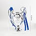 Champions Trophy，Resin Craft Champions Trophy Copy, Fan Collectibles and Birthday Gifts, Indoor Bedroom Decoration (6 inch)