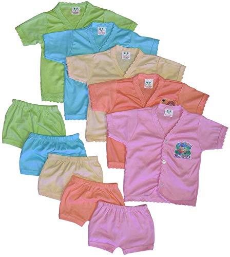 ASK - JS - LCD & CO Baby Boy Bottoms: Pants, Shorts - Unisex - Sweater Dress - Socks & Cap for Toddler Girl & Boys - Winter Dress Set -Infant Wear for Summer & Winter - Pajama Pant-Multicolour