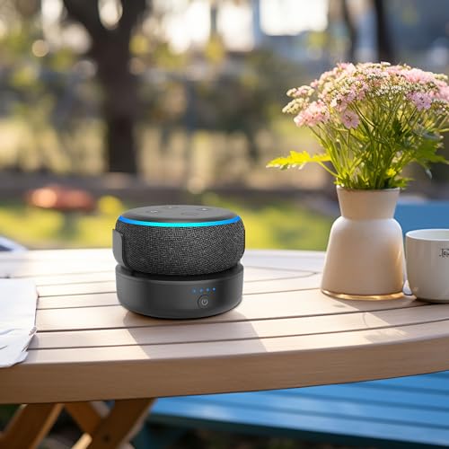 PlusAcc Base de batería para Dot 3ª generación (Negro)