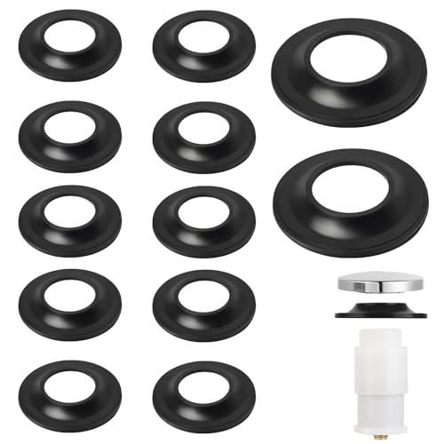 12-Pack Tub Stopper Gasket Universal Fit for Tip Toe -