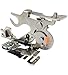 Produktbild WeFoonLo 1 Stück Ruffler Nähmaschine Zubehör Nähfuß für Low-Shank Bruder, Sänger, Babylock, neues Zuhause, Kenmore, Janome, Weiß, Juki, Einfachheit Nähmaschinen