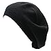 BSB AN. Black Beret Beanie Hat For Women Fashion Lightweight Knit Solid Color