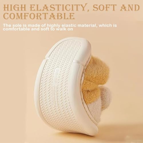 Cat Paw Slippers,3D Cute Cat Paw Cartoon Slipper for Women, Warm Fluffy Furry Winter House Cat Paw Slides for Indoor2