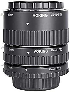 Voking VK-N-ET2 13mm 21mm 31mm Macro Electronic Mount Auto Foucs Macro Metal Extension