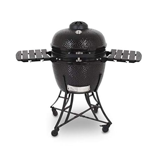 Pit Boss 71220 Kamado BBQ Ceramic Grill Cooker, 22"