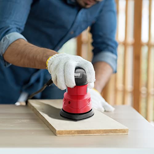 Karlak Detail Sander 13500Rpm Compact Electric Sander 20Pcs Sandpapers Dust Collection Port Connected With The Er Connecting Sanding For Tight Spaces Diy Decoration #TOP3