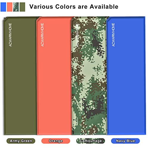 Acwarm Home Sleeping Mattress Pad For Camping Single Size Camouflage #TOP5