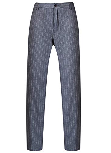 Mens Slim Fit Dress Pants for Business Wedding Party