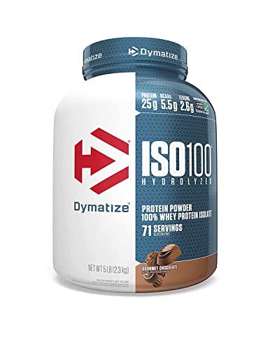 Dymatise Iso 100 Whey Protein Isolate with Hydrolysate 100% 5lbs Pack Of 2.3kg (Gourmet Chocolate) (B0DGTL2WDR) Amazon Price History, Amazon Price Tracker
