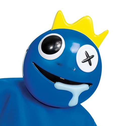 Disfraz azul Rainbow Friends para niños talla 7-8 miniatura 3