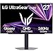 LG Ultragear 27 Inch QHD OLED Gaming Monitor 2650x1440 240Hz 0.03ms NVIDIA G Sync AMD FreeSync Premium Pro 400 HDMI 2.1 DisplayPort Includes 12 Month CPS Protection Plan Enhanced Game Experience