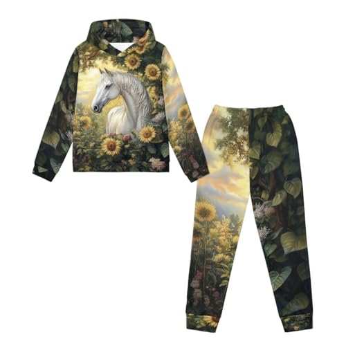 Pullover Hoodies and Sweatpants Kids 5-12T Boys Sweatshirts and Sweatpants Tracksuit3