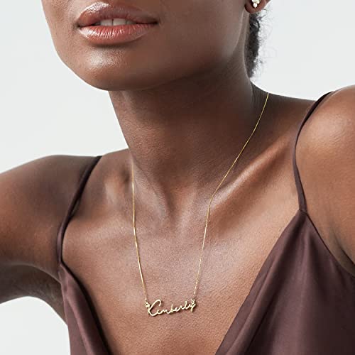 MYKA-Personalized-Signature-Handwritten-Style-Name-Necklace-Custom-Precious-MetalsSilver-925-Gold-Nameplate-Jewelry-Any-Name-Gift-for-WomanMothers-Day-Birthday-Anniversary